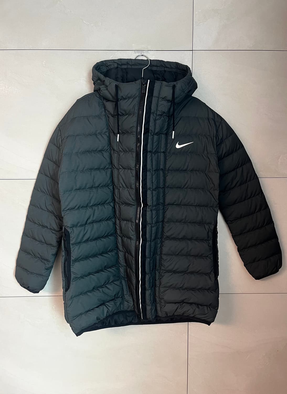 나이키 경량 후드 패딩 블랙 [L] 상품이미지2