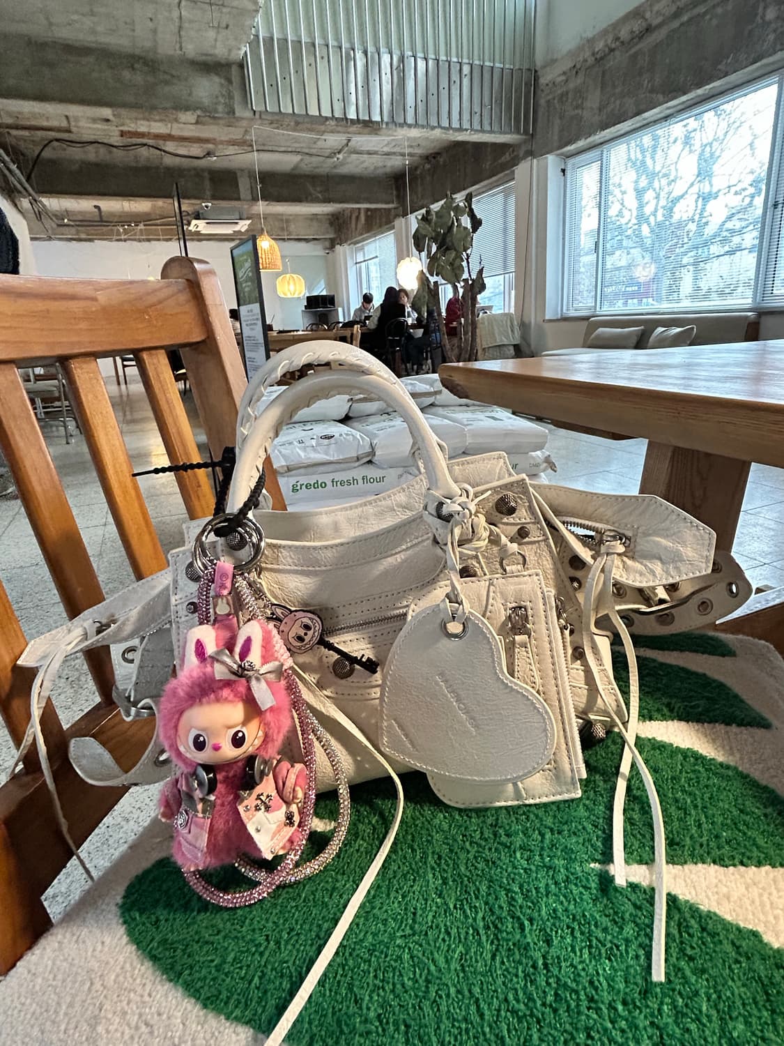 🙊미니라부부 내 마음속 비밀번호”Q”커스텀키링 상품이미지7