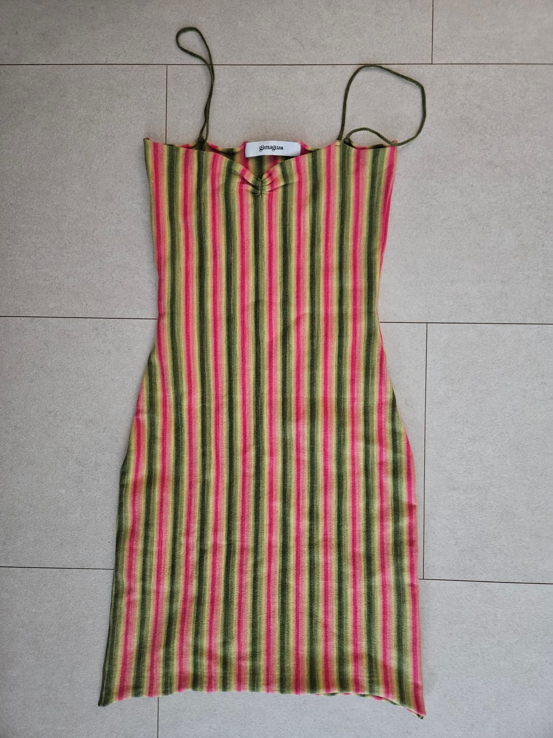 기마구아스 GIMAGUAS 멀티컬러 시미 미니 드레스 S 상품이미지1