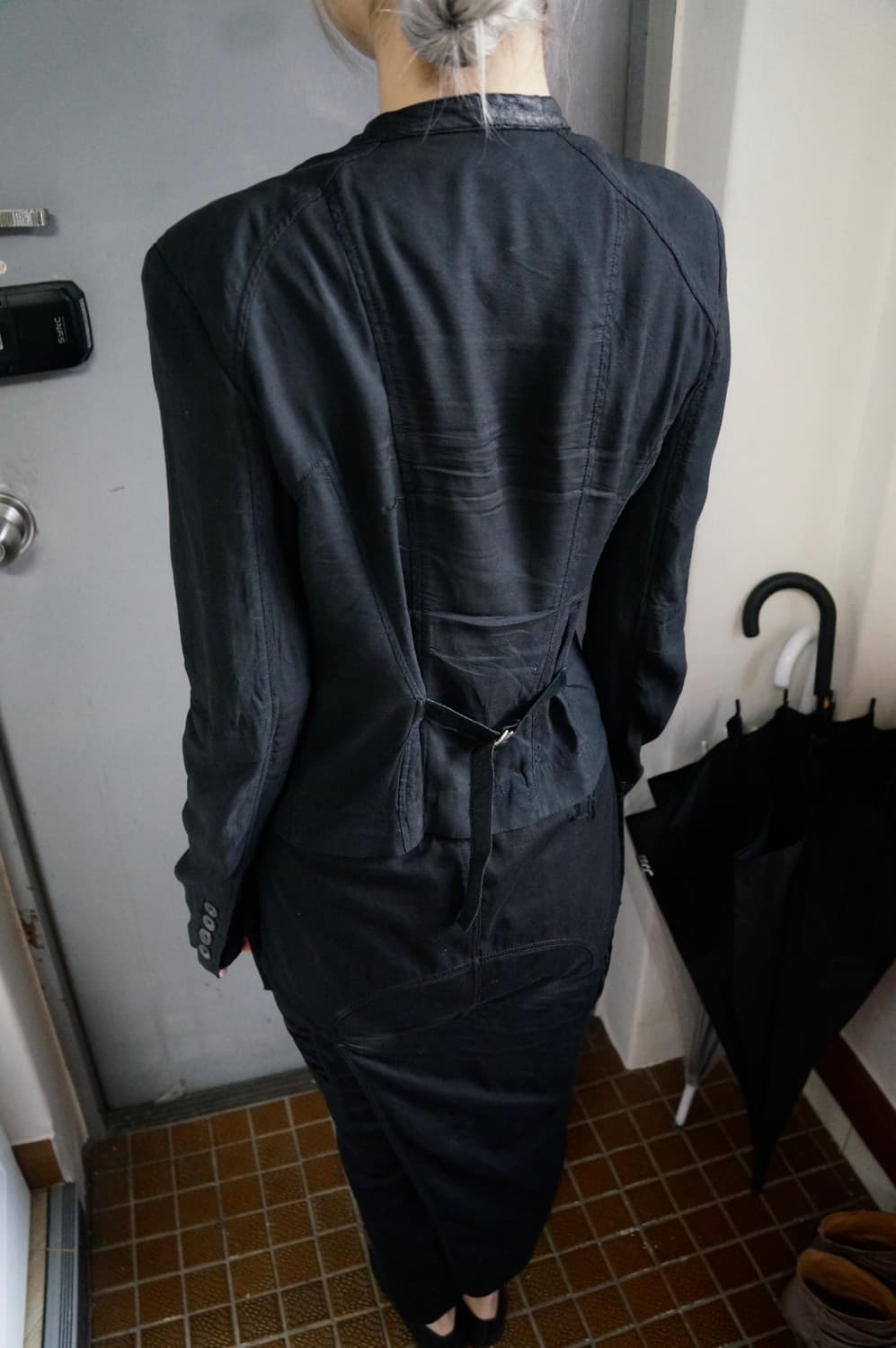 헬무트 랭 스트랩 넥 자켓 상품이미지3