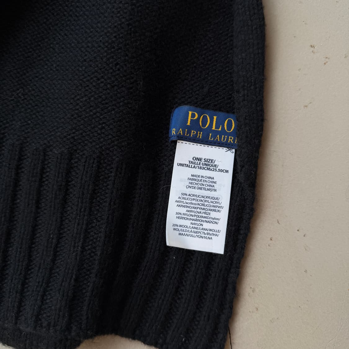 폴로 랄프로렌 스키 베어 머플러 상품이미지3