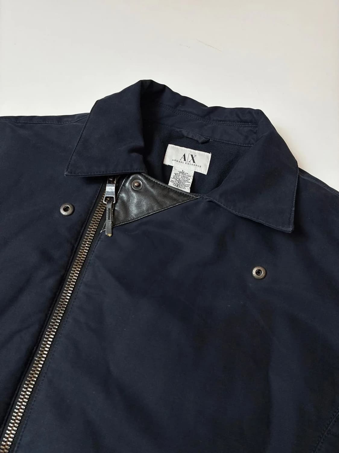 아르마니 익스체인지 90's 라이더 워시드 자켓 PN8068 상품이미지3
