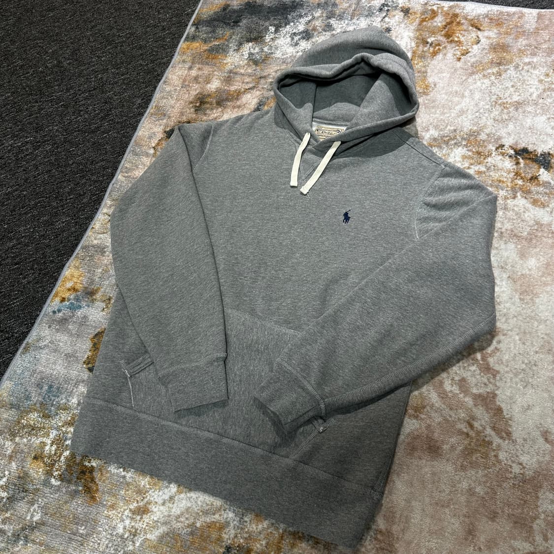 폴로 랄프로렌 그레이 후드티 상품이미지1
