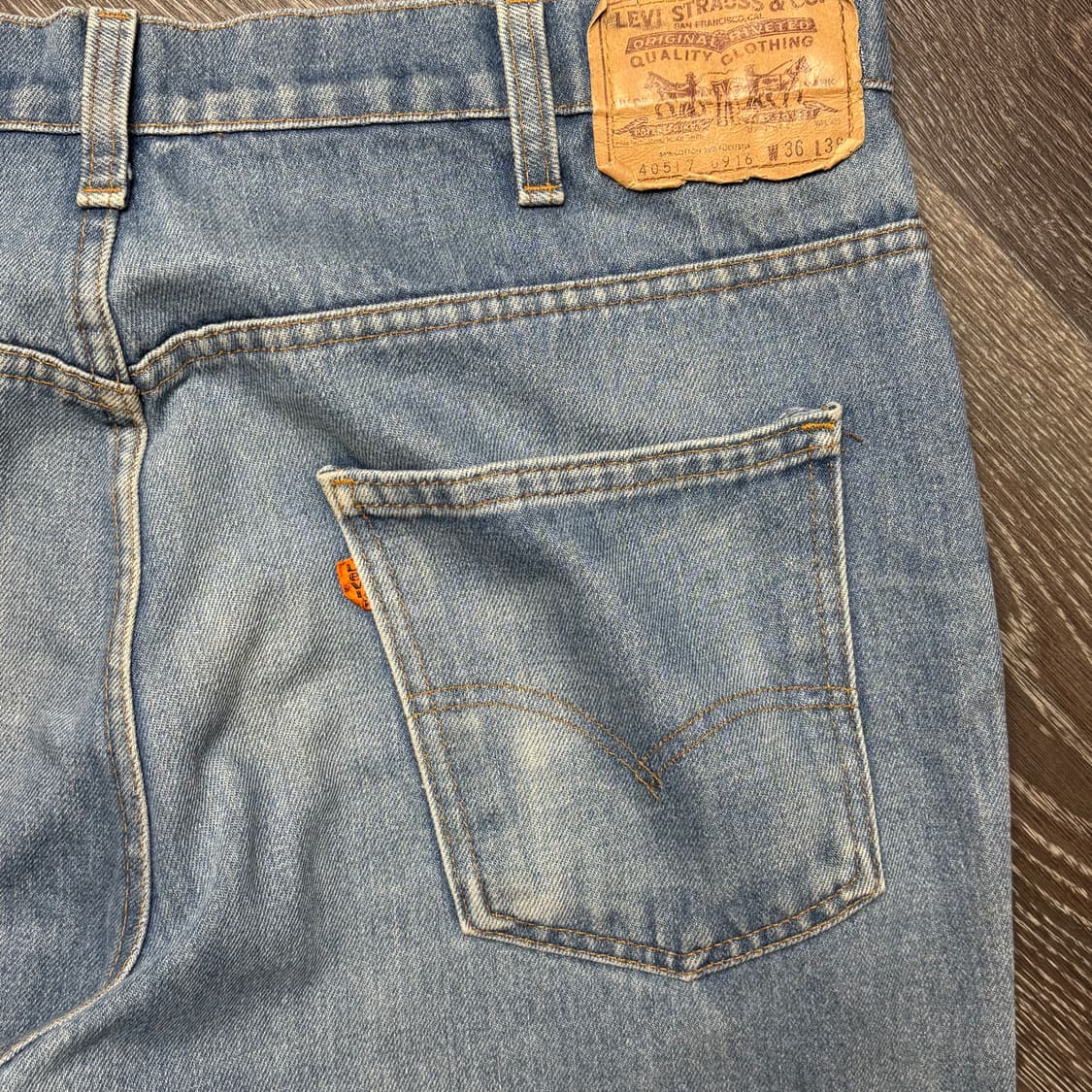 [36/32] 리바이스 517 오렌지 탭 중청 USA 🇺🇸 상품이미지7