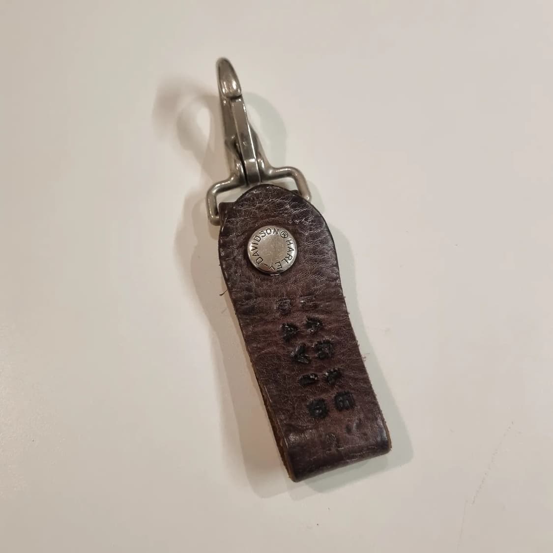 90s 할리데이비슨 레더 키홀더 상품이미지1