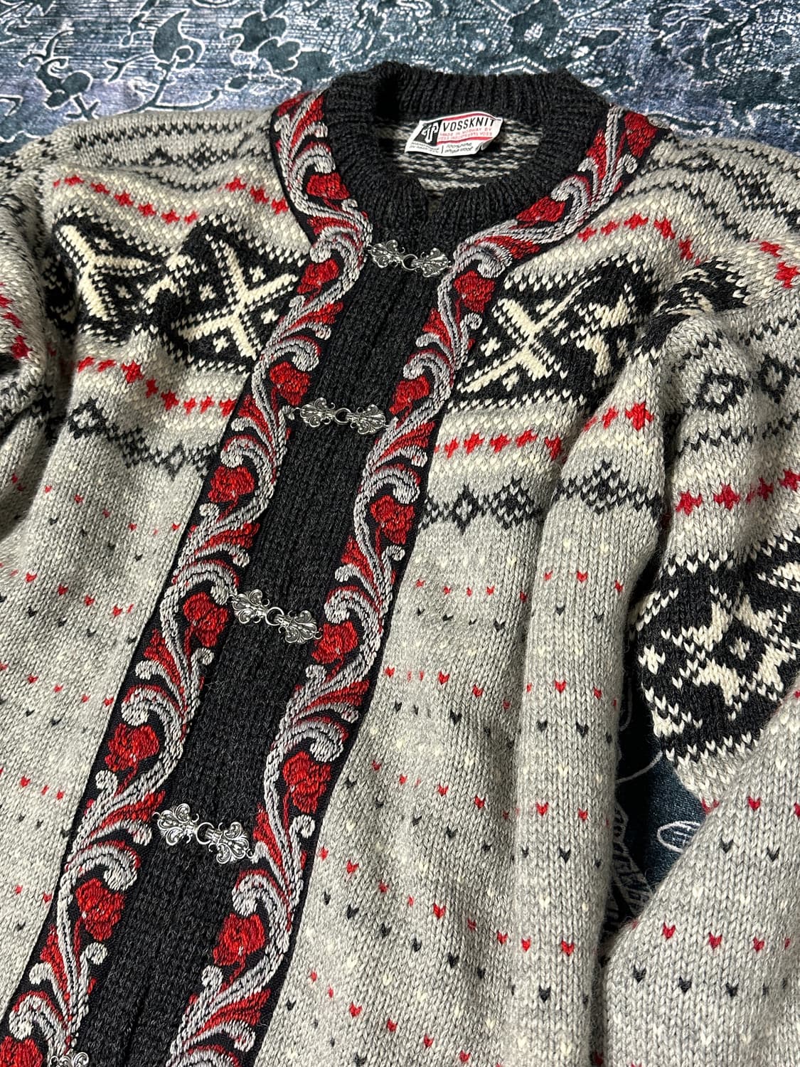 Norway vintage wool cardigan 상품이미지2