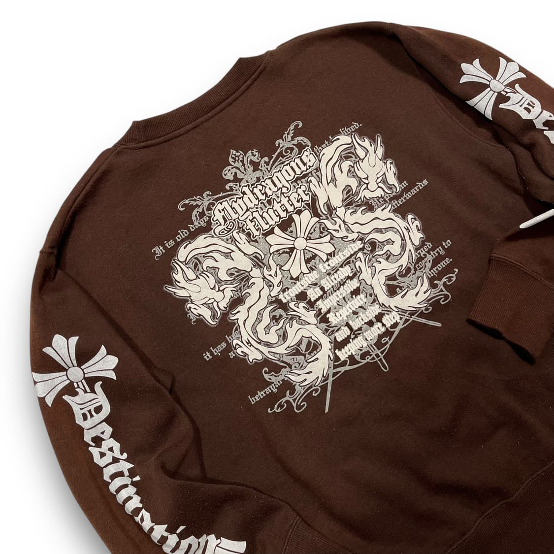 Beaumere Punk Oriental cross sweatshirt 상품이미지2