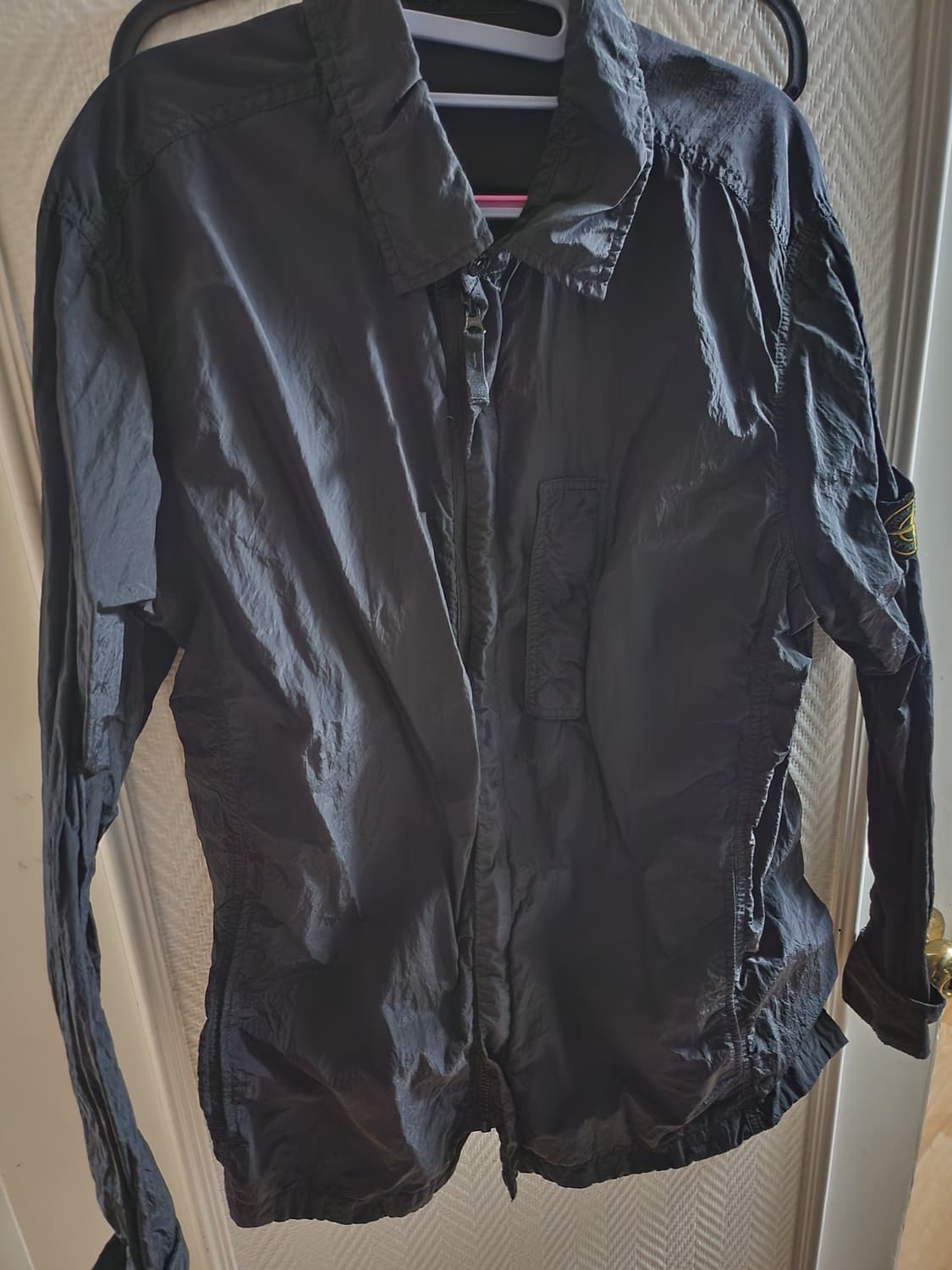 스톤아일랜드 나일론 메탈 셔츠 상품이미지1