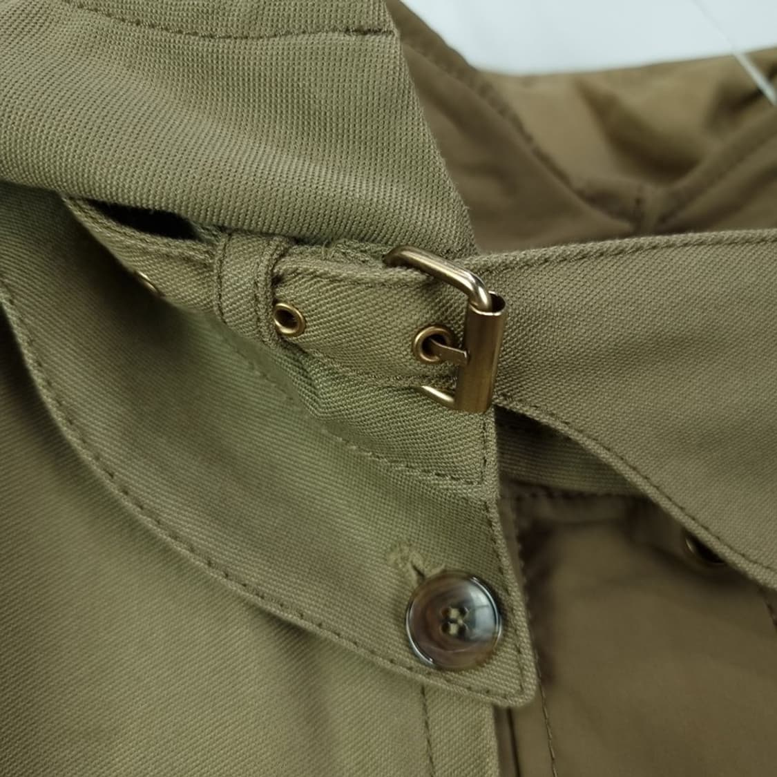 [시스템] 빈티지 워시드 코튼 후드 야상 자켓 M19322 상품이미지7