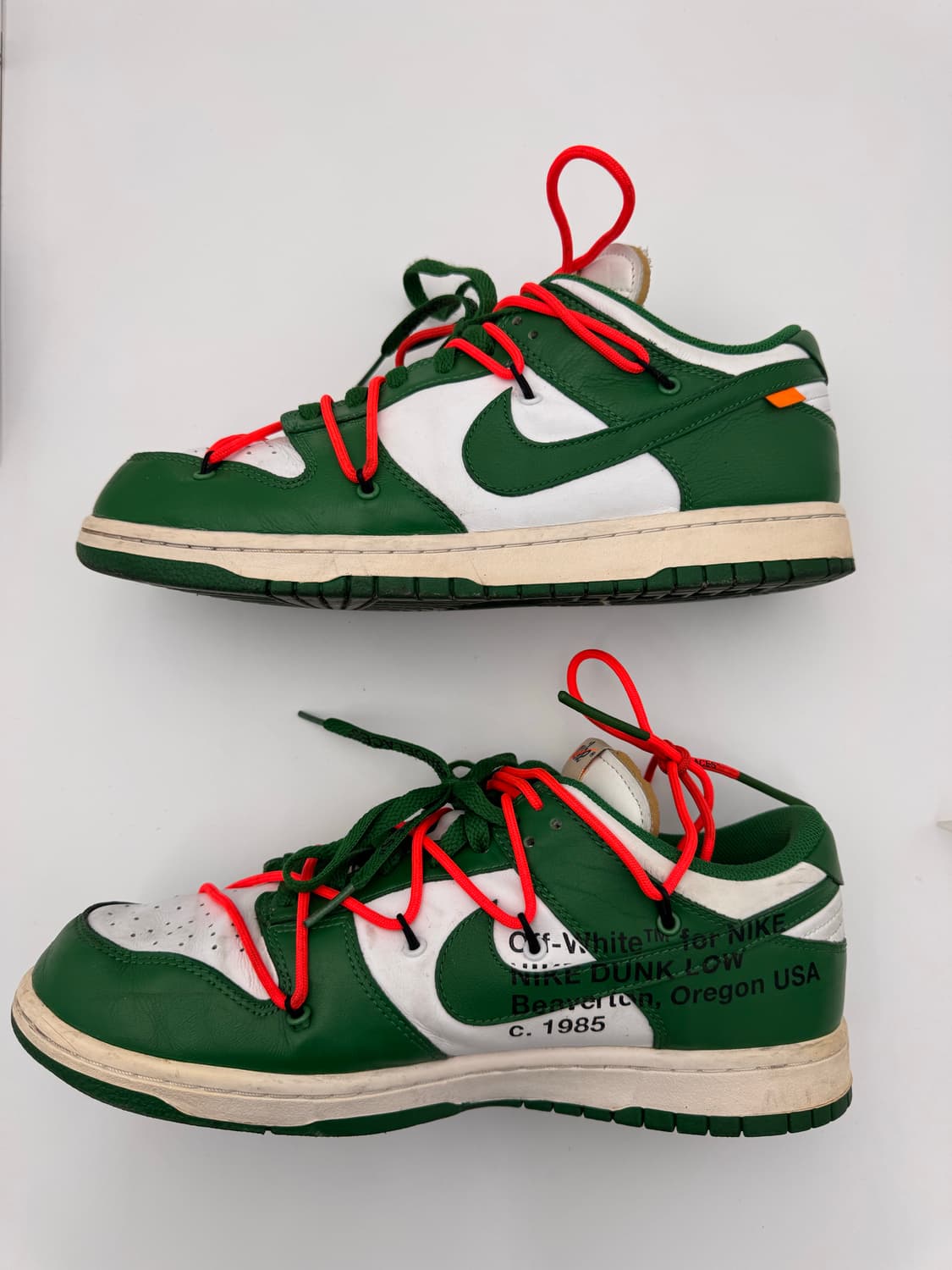 나이키 오프화이트 덩크 그린 상품이미지3