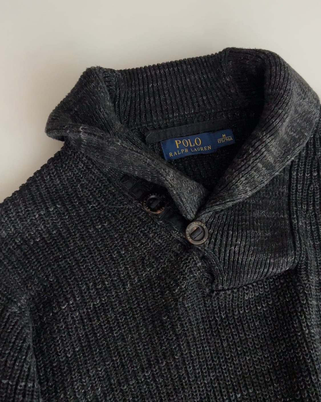 폴로 랄프로렌 숄카라 니트 M 상품이미지2