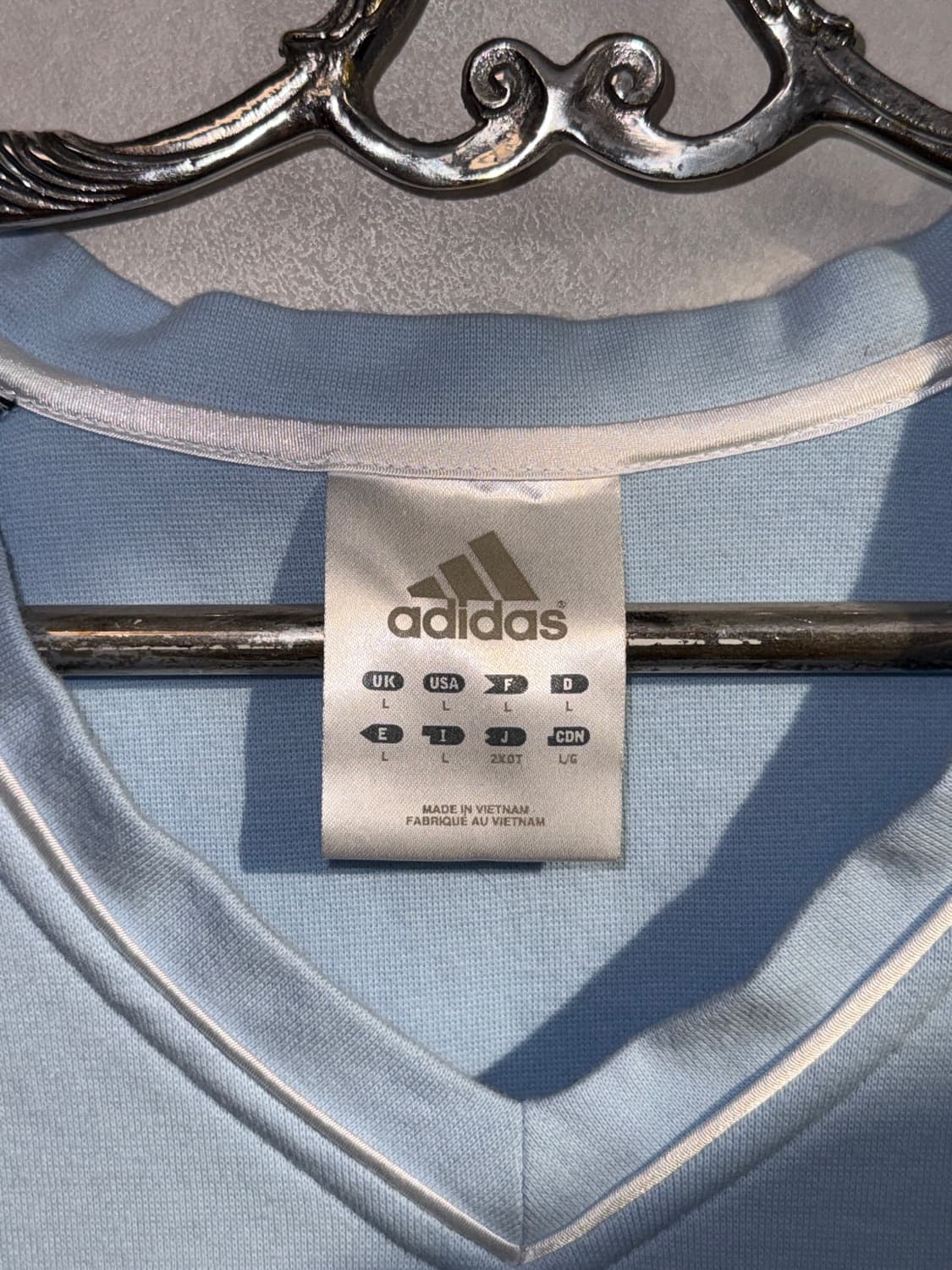 Adidas mute blue track half t 상품이미지5