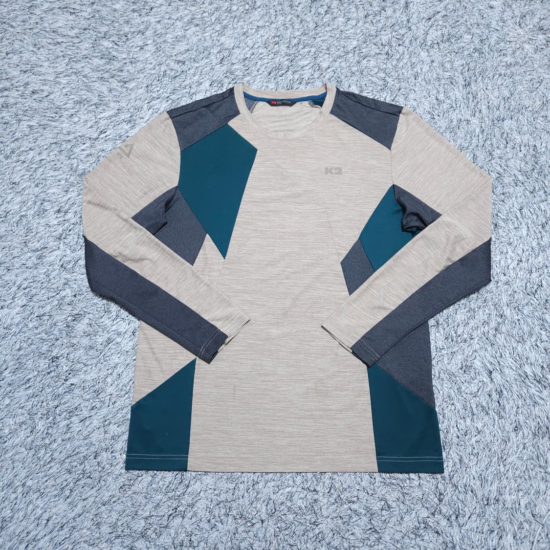 K2)110 남자 춘추 등산긴팔티 긴팔라운드 / 왕눈이샵 상품이미지1