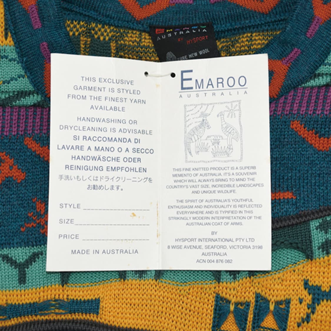 EMAROO australia by HYSPORT 빈티지울니트 상품이미지8