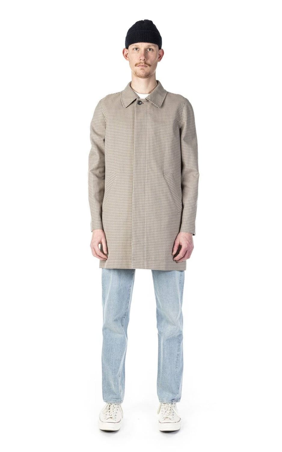 APC 아페쎄 남성 체크 맥코트 M 새상품 상품이미지4