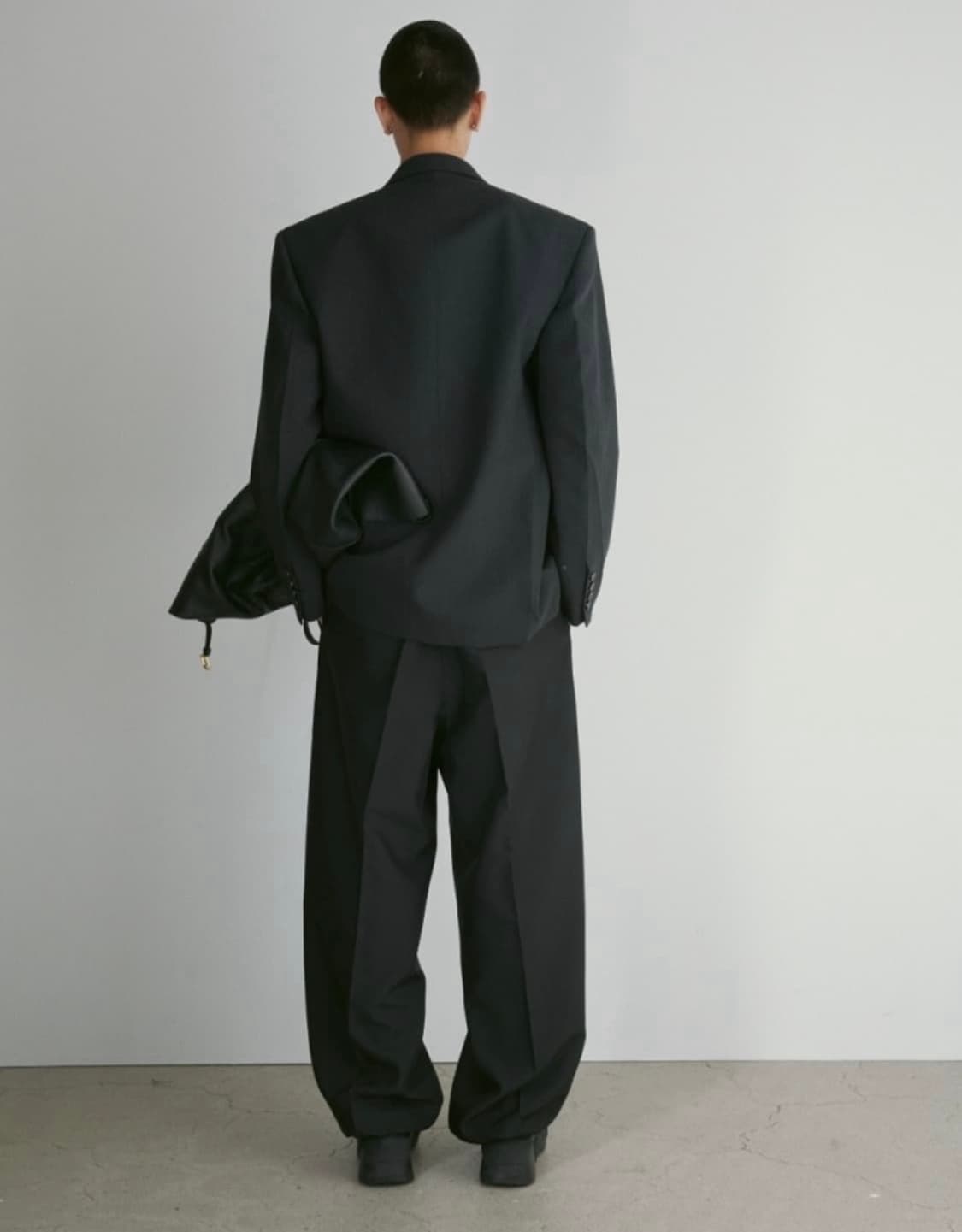 [새상품] 렉토 24FW 베르디 오버사이즈 더블 자켓 M사이즈 상품이미지3