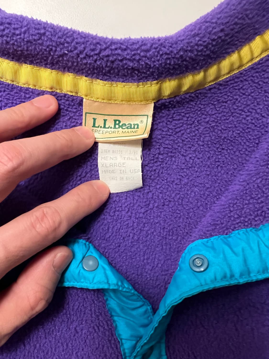 엘엘빈 풀오버 신칠라 판매 합니다 XL 상품이미지3