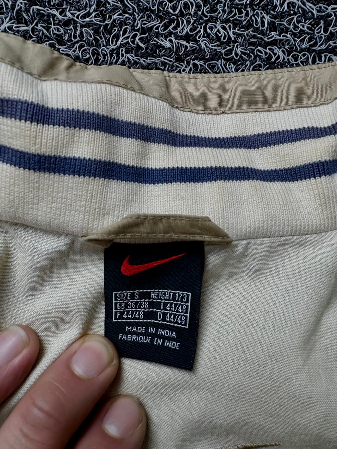 00s 나이키 아치로고 올드스쿨 바람막이 브라운 1406 상품이미지2