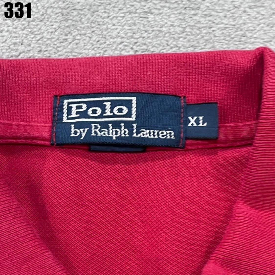 폴로 랄프로렌 반팔 레드  상품이미지2