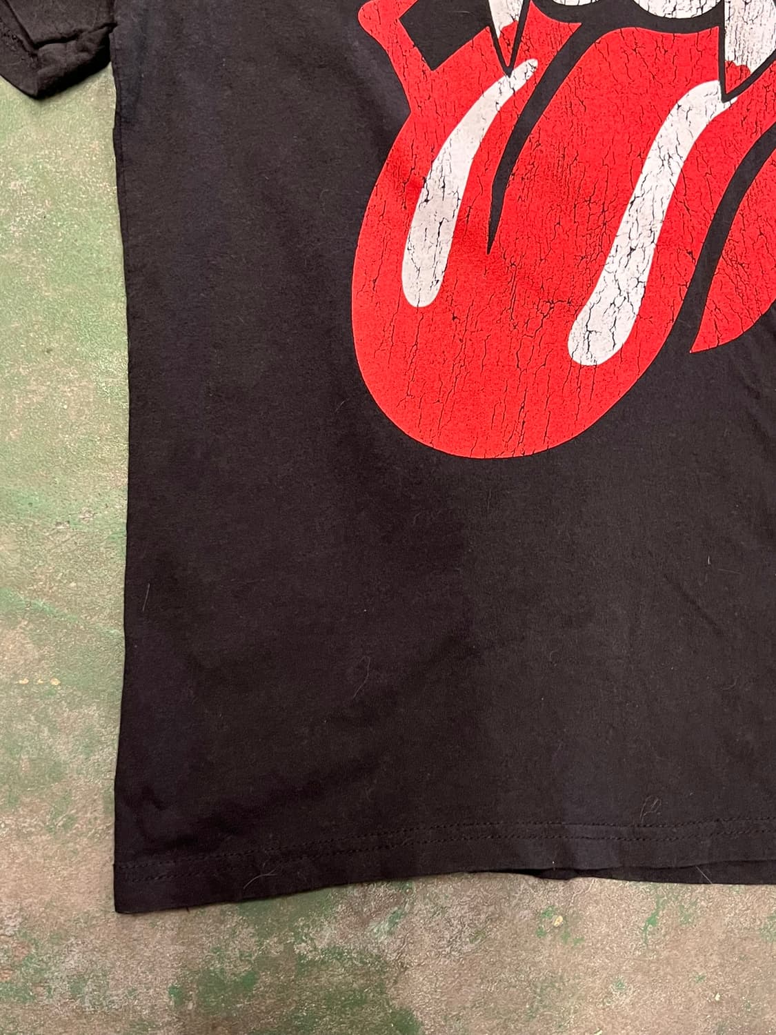 [95] 롤링스톤즈 뱀파이어 텅 로고 백프린트 밴드 반팔 티셔츠 상품이미지6