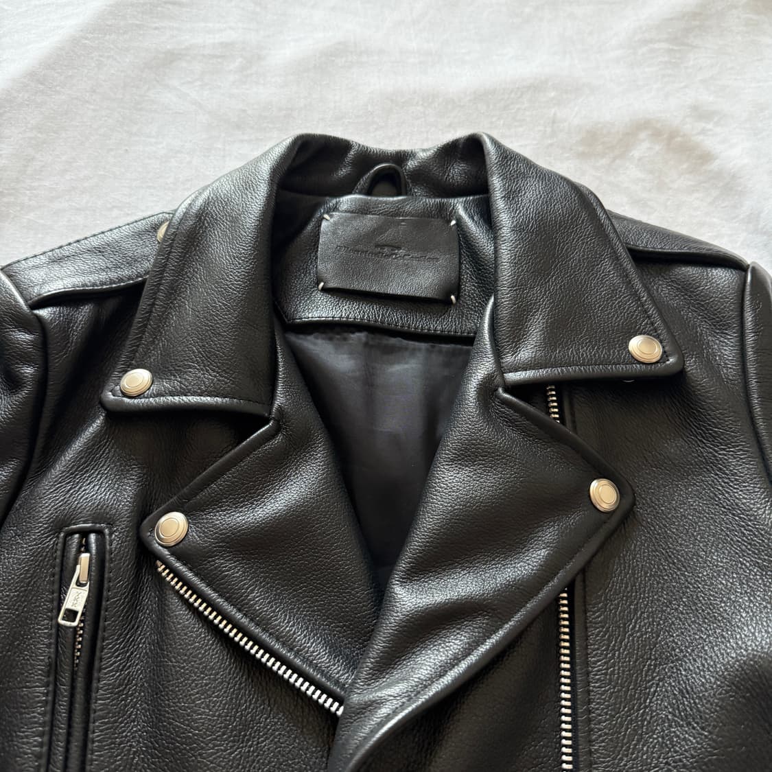 비바스튜디오 소가죽 레더자켓 상품이미지2