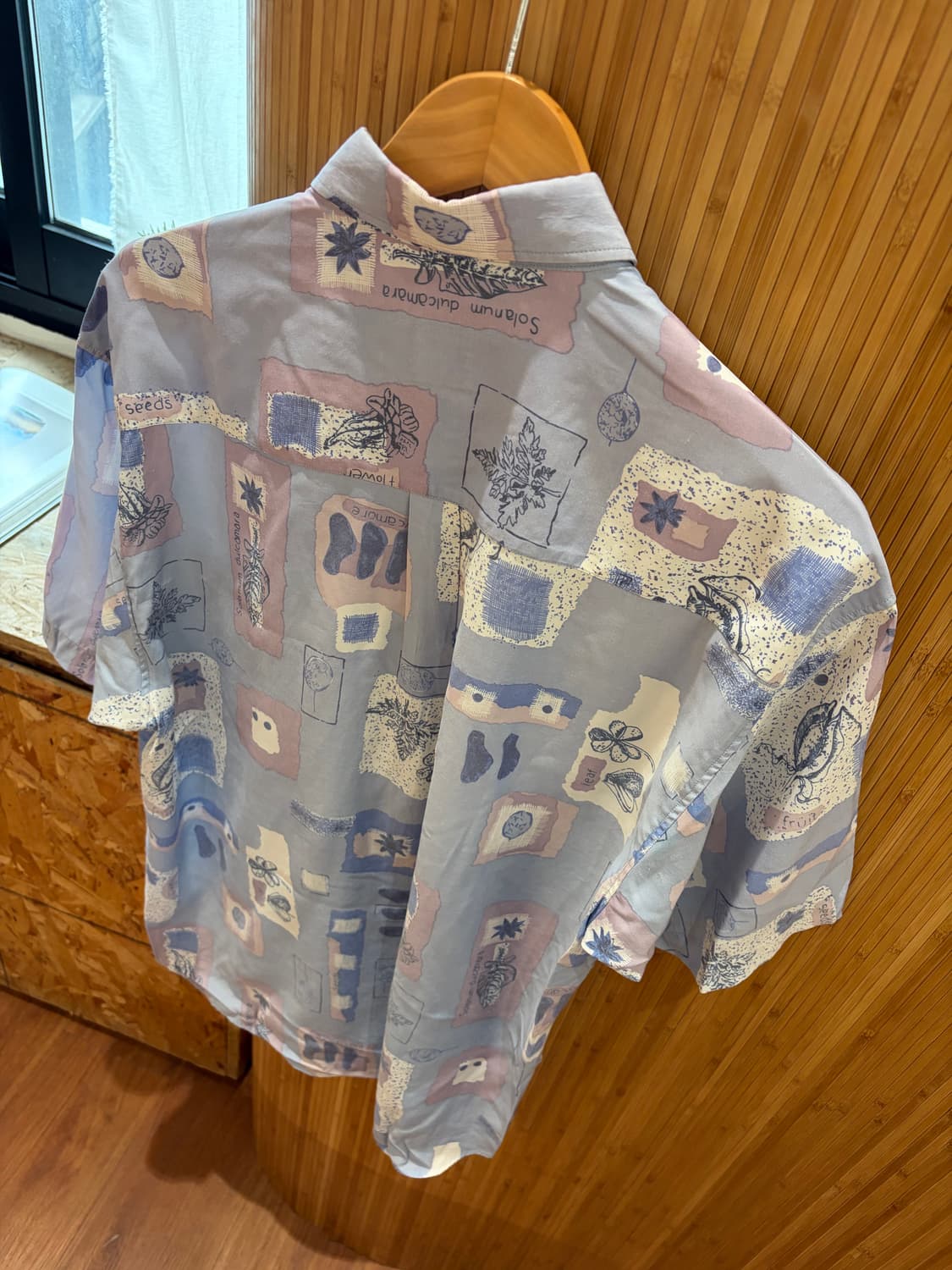80s CLUB D'AMINGO Pattern Shirt 상품이미지9