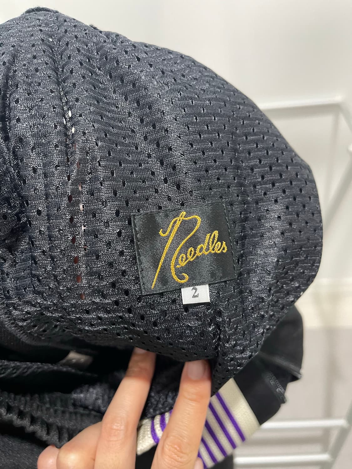 니들스 트랙팬츠 2 사이즈 (퍼플라인) y2k 갸루 상품이미지8