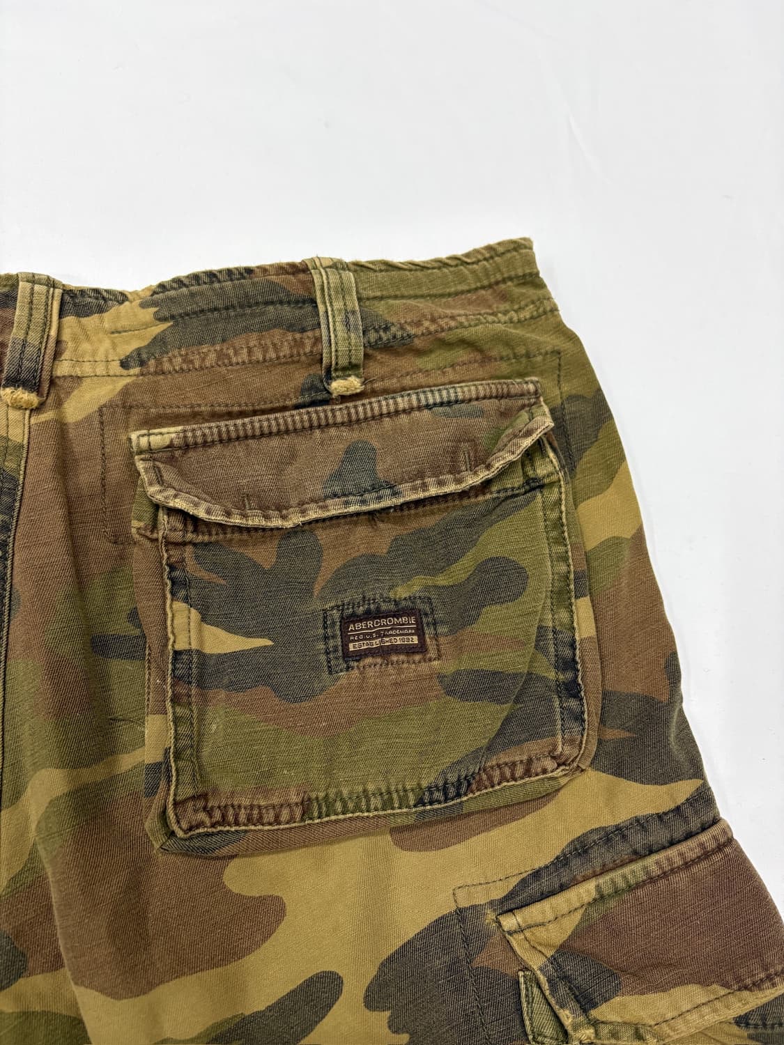 아베크롬비 카모 카고 쇼츠 반바지 팬츠 Abercrombie & Fitc 상품이미지7