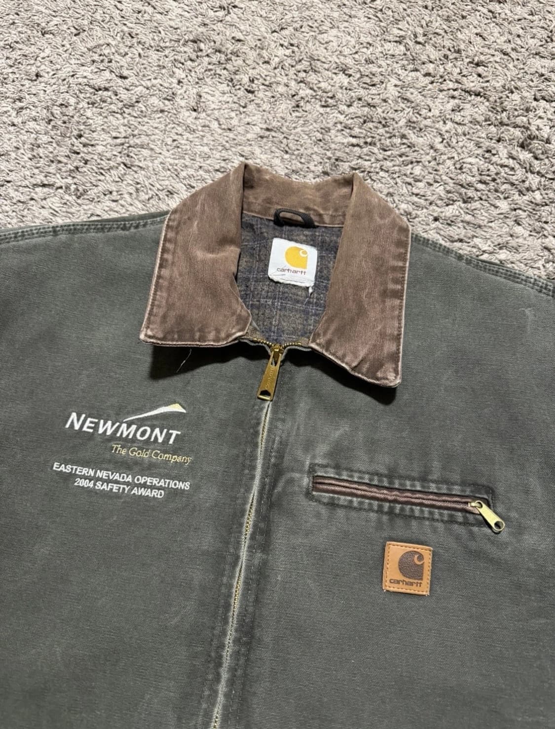 칼하트 j97 모스그린 XL 상품이미지2