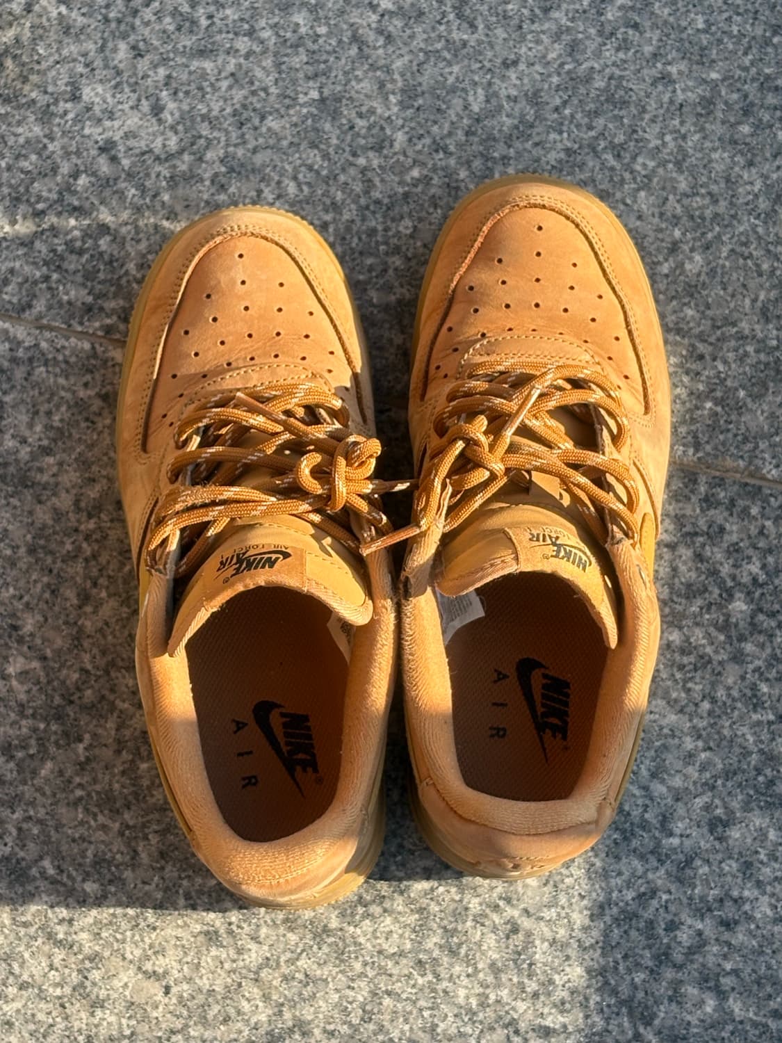 된장포스 (W) 나이키 에어포스 1 '07 WB 플랙스 위트 235 상품이미지1