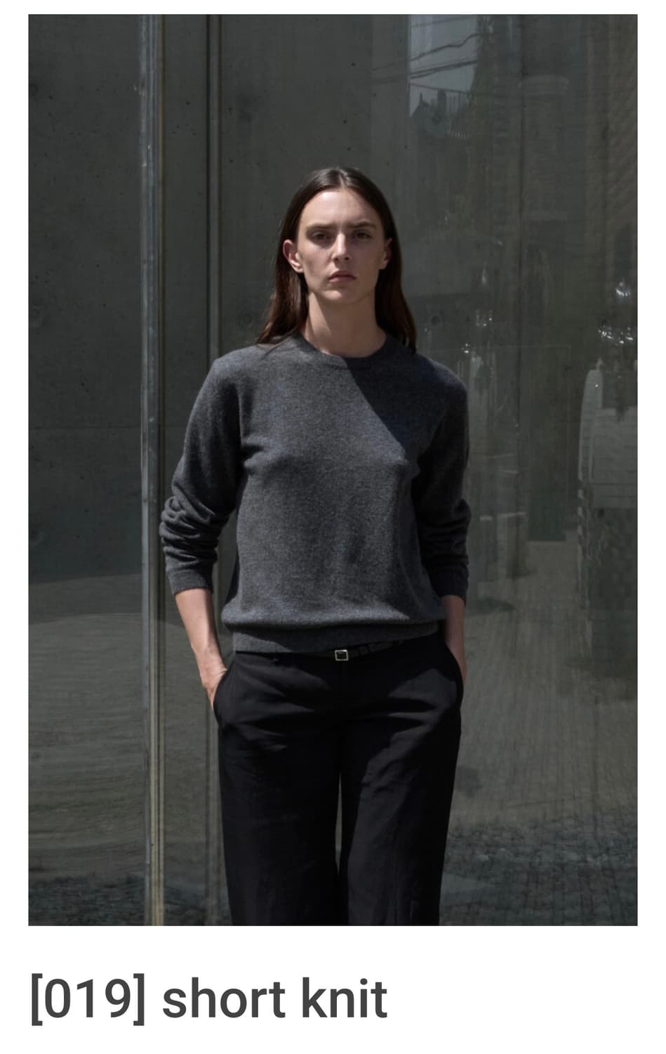 구매 / [3] 머듈 short knit (black) 상품이미지1