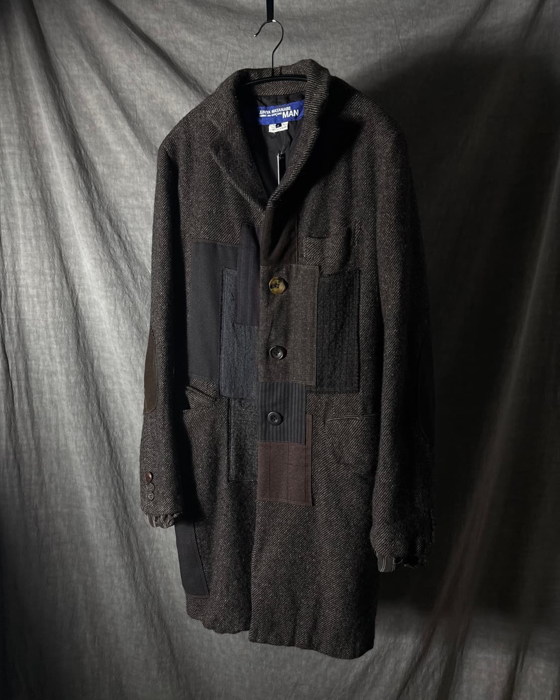 Junya Watanabe 13AW Patchwork Wool Coat 상품이미지2