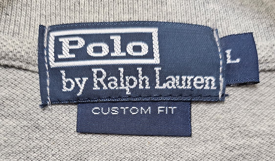 (95~100)L☆초대장급☆ 랄프로렌폴로 빅포니 [그레이] PK폴로긴팔티 상품이미지2