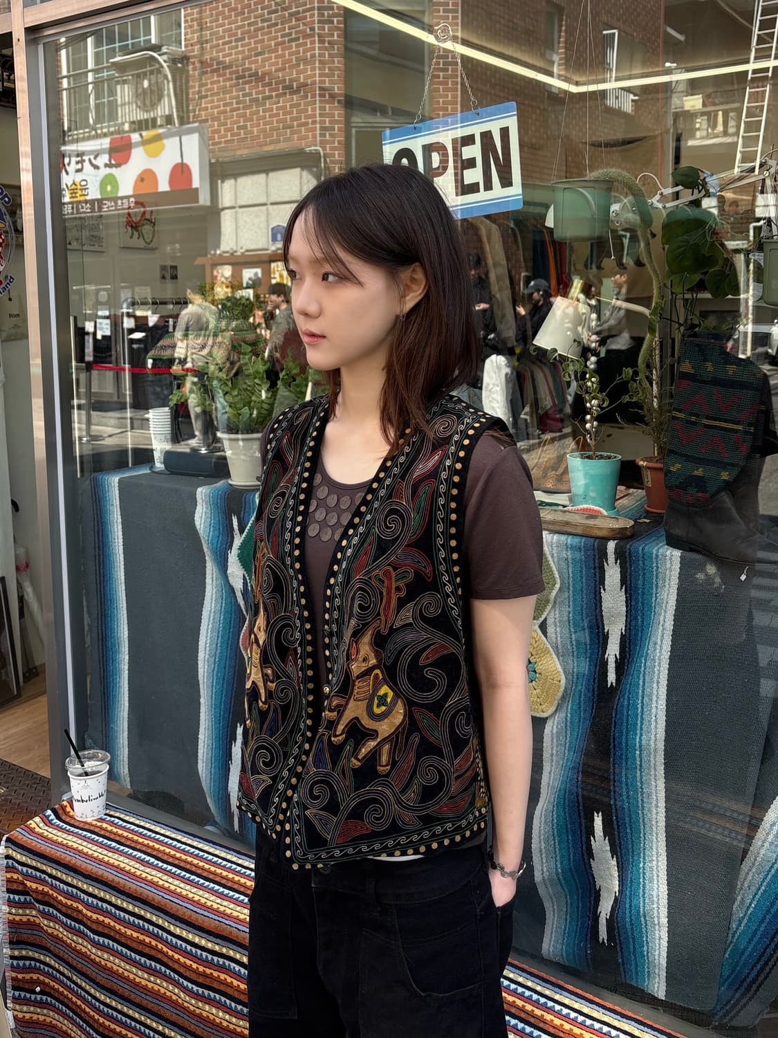 Bohemian Deer Vest 상품이미지1