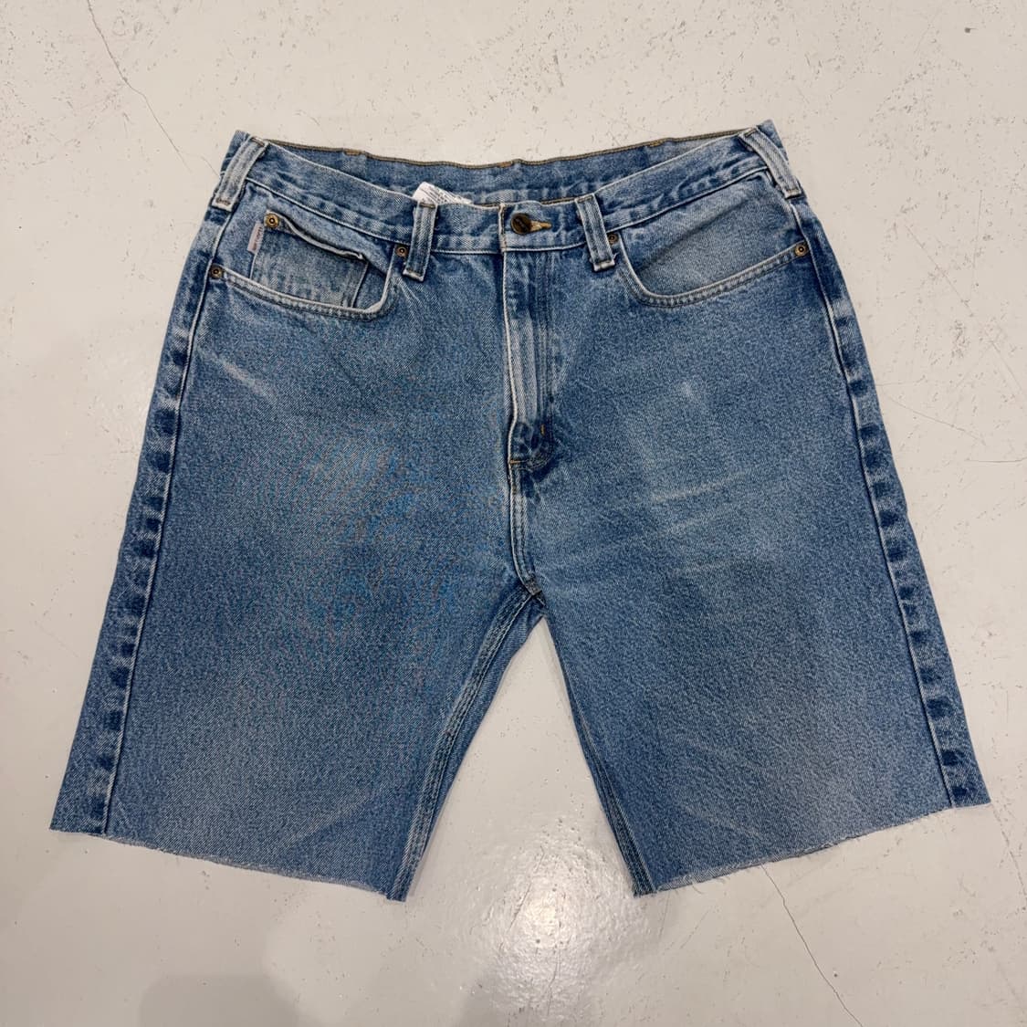 칼하트 컷오프 데님 쇼츠 36 상품이미지1