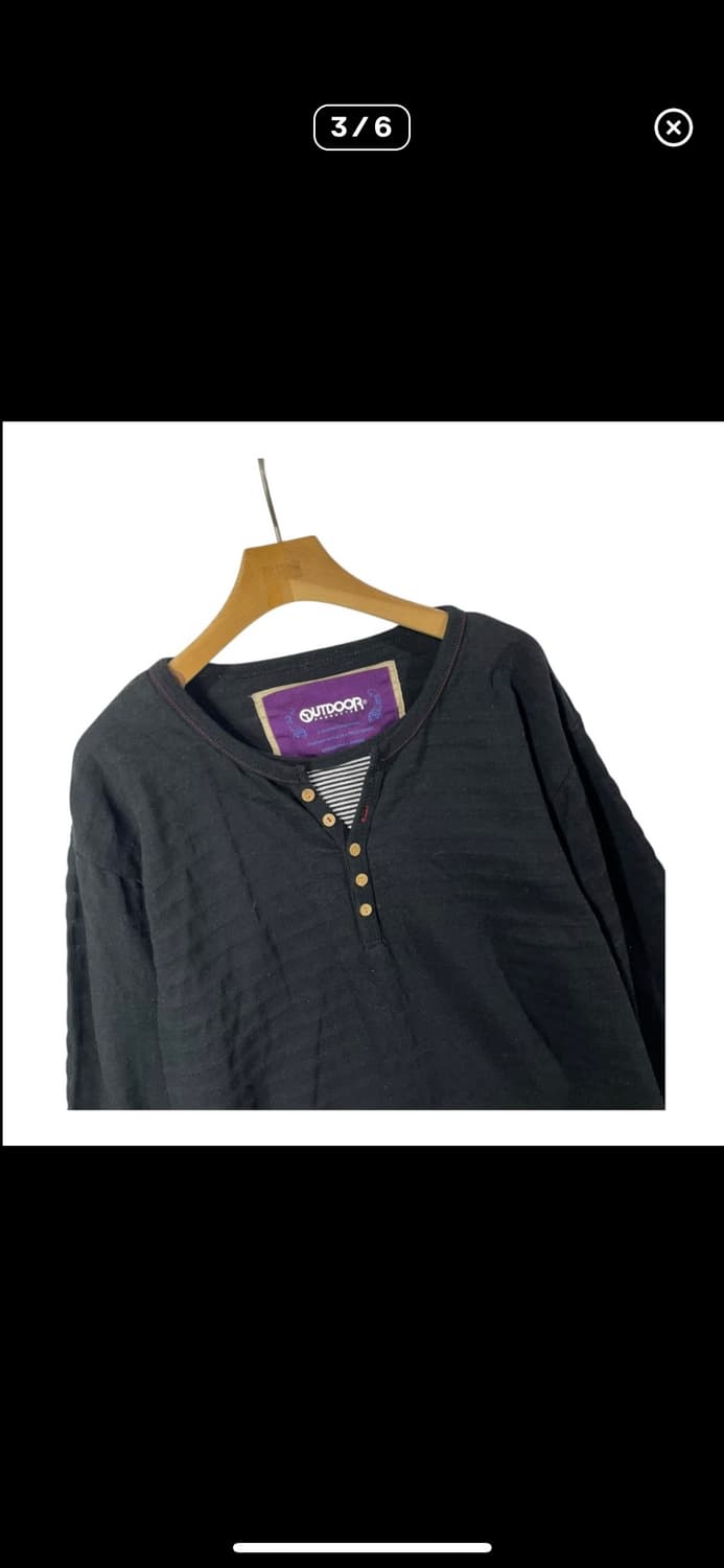 아웃도어 프로덕트 헨리넥 티셔츠 상품이미지3