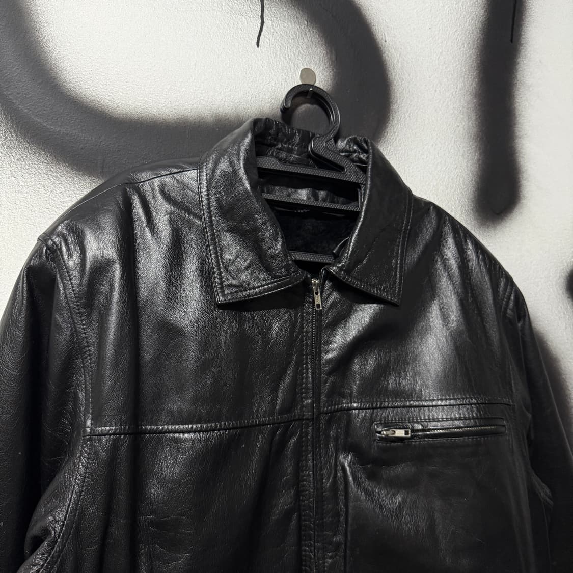 VTG 빈티지 내피 탈 부착 100% 양가죽 싱글 자켓 상품이미지3