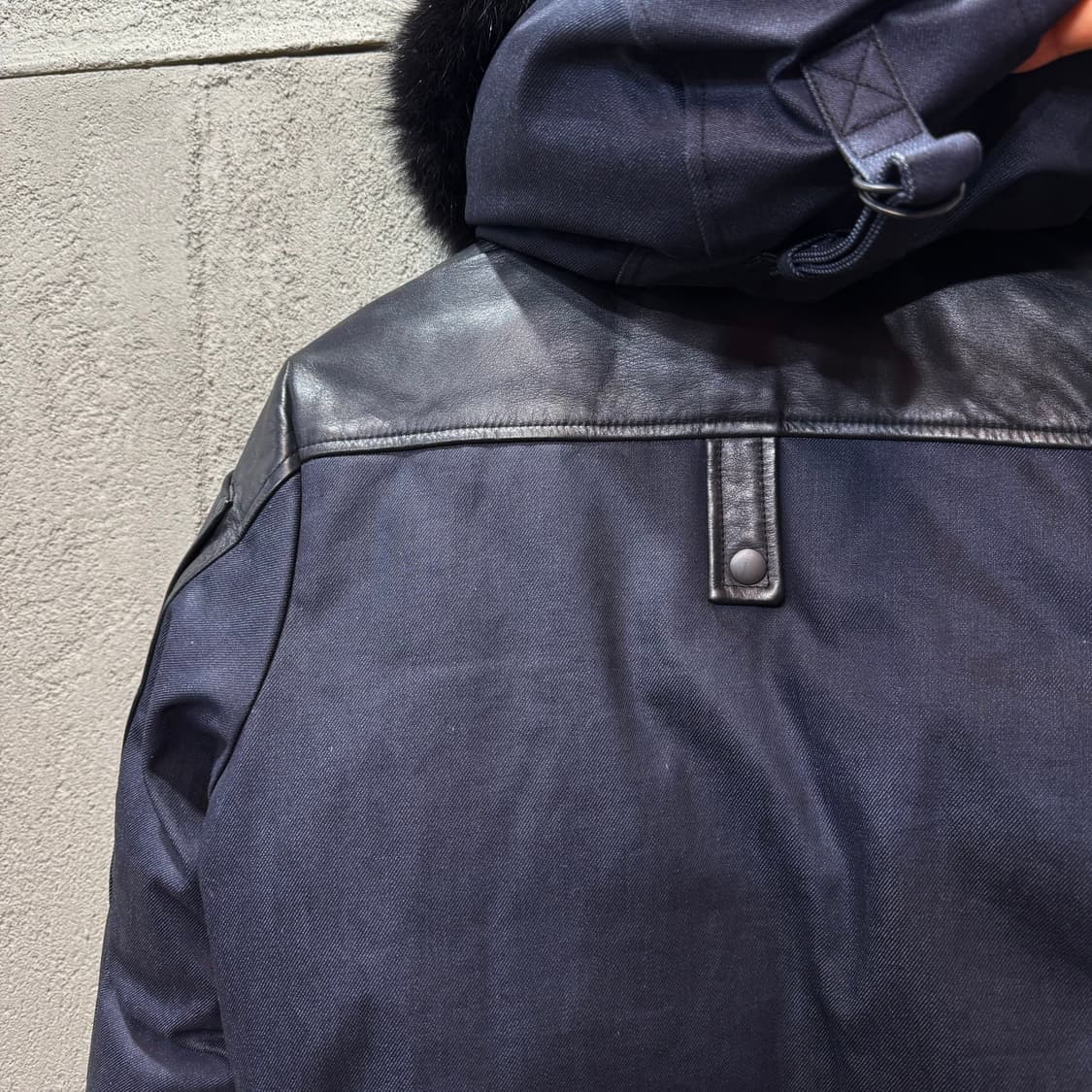 무스너클 레이디 데님 봄버 (XS)   상품이미지5