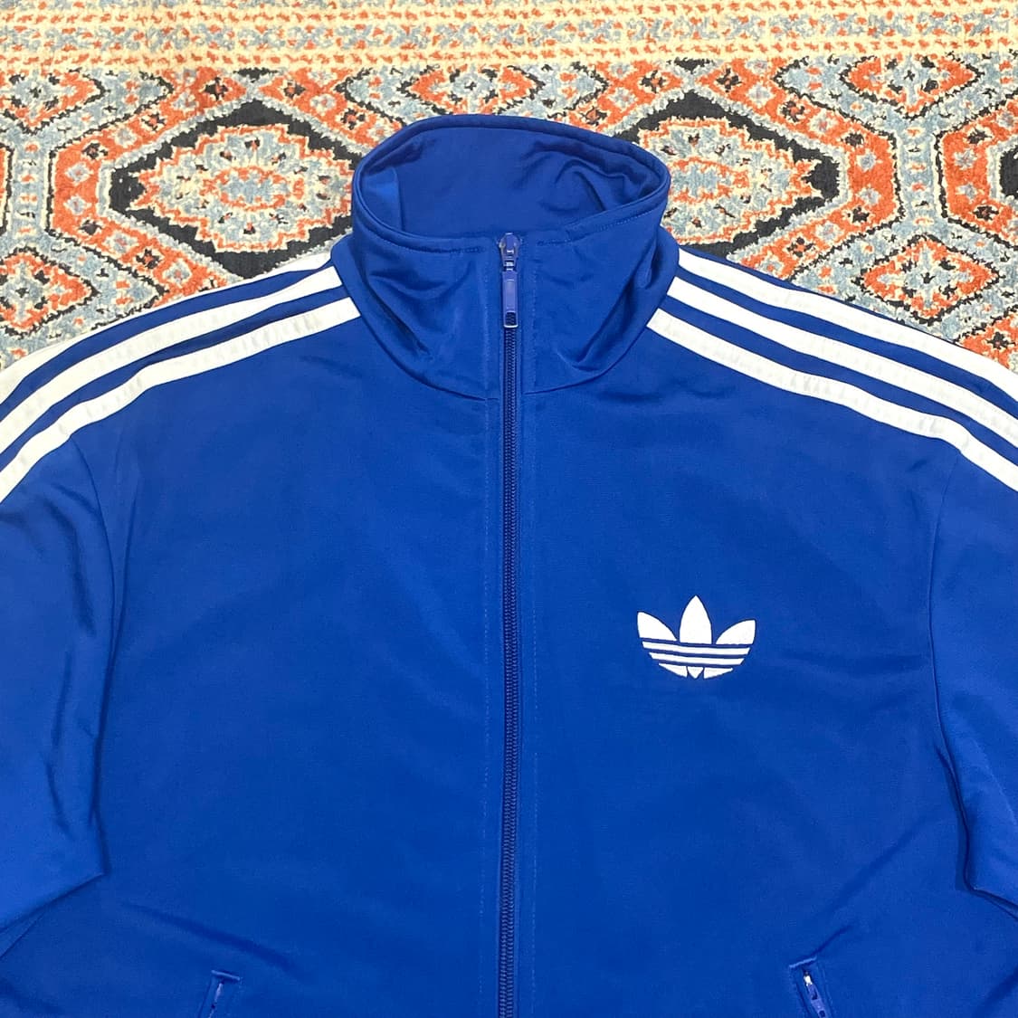 아디다스 오리지날 파이어버드 블루 집업져지 자켓 여성85 상품이미지2