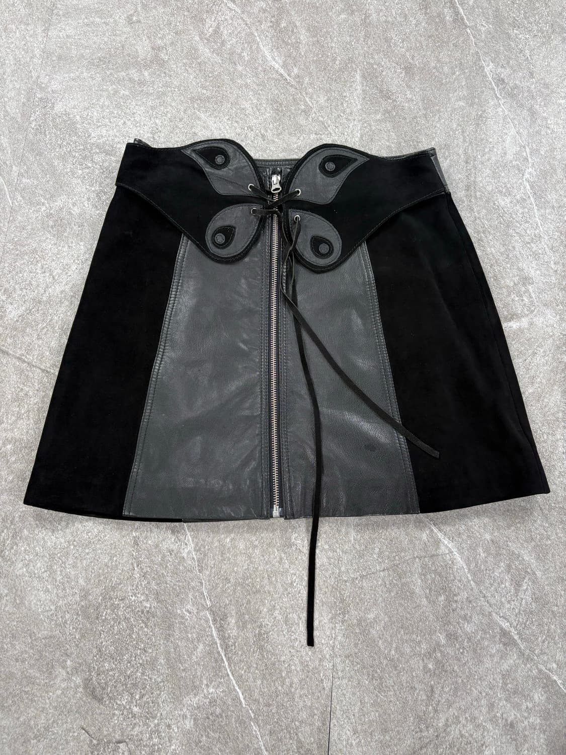 Vintage Leather Skirt  상품이미지1