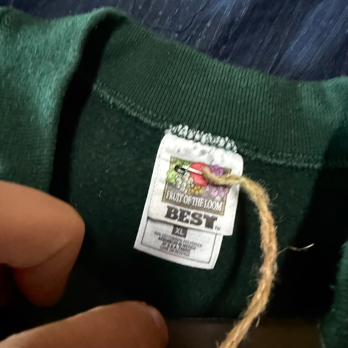 90‘s 프룻오브더룸 하트 오브 더 노스 로데오 스웻셔츠 XL 상품이미지5