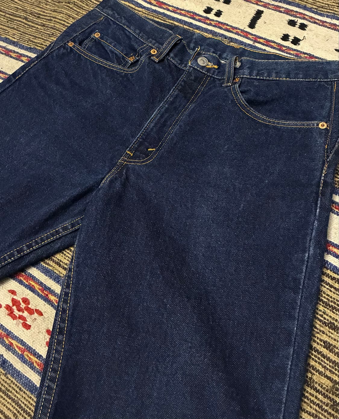 (32~33)00s USA Levis 빈티지 리바이스 517 진청 데님 상품이미지2