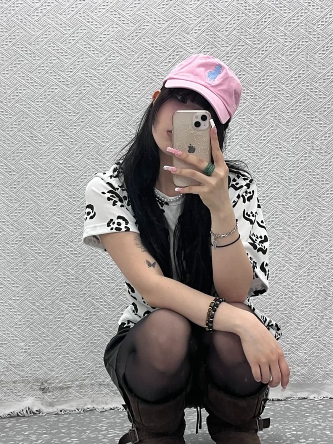 폴로 랄프로렌 Y2K 키치 빈티지 딸기우유 핑크 볼캡 C12409 상품이미지2