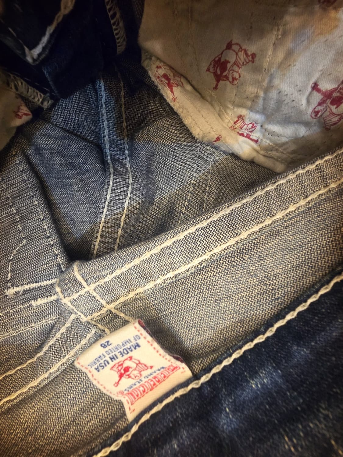 트루릴리전(True Religion) 부츠컷  로우라이지 데님팬츠 상품이미지6
