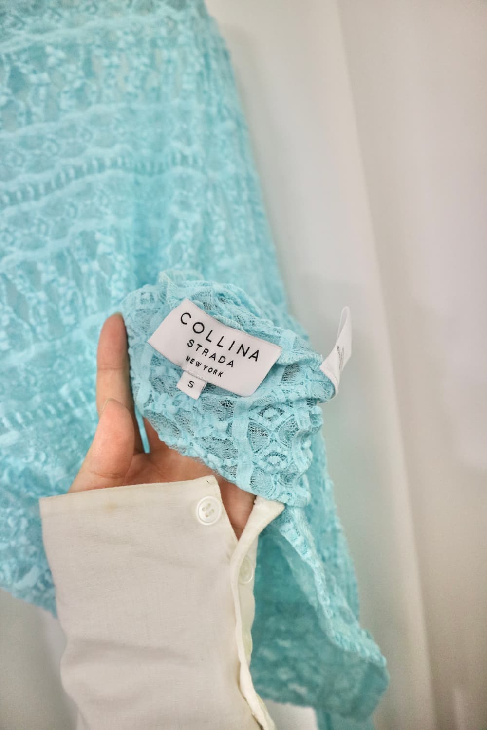 Collina Strada mesh top 상품이미지2