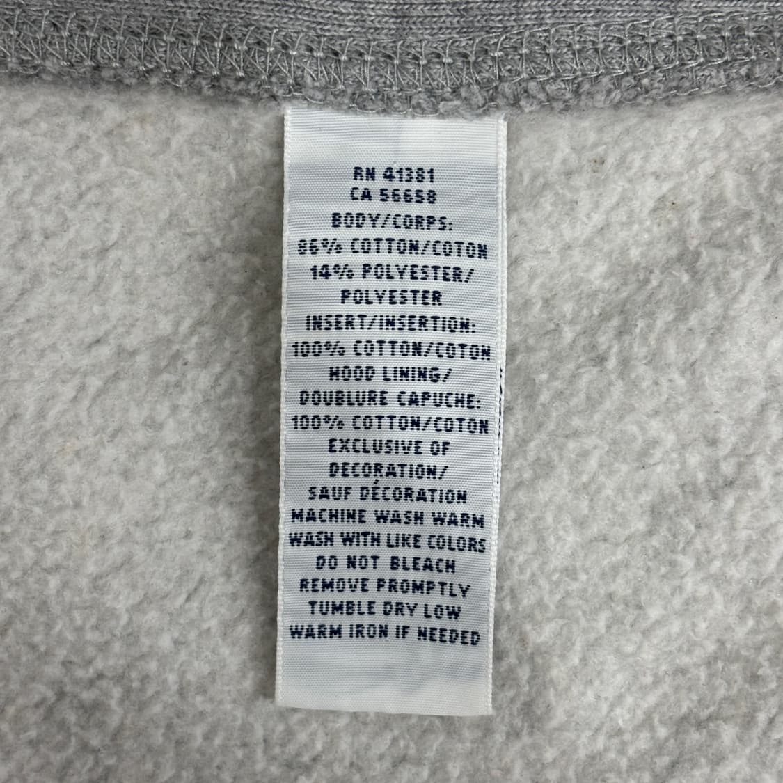 폴로 랄프로렌 그레이색 써멀 후드집업 상품이미지5