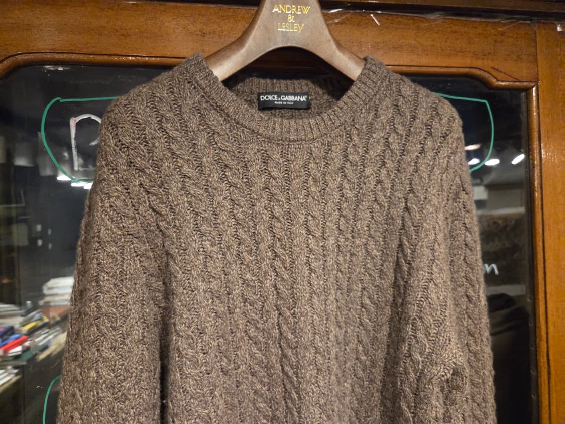 돌체앤가바나 케이블니트  상품이미지4