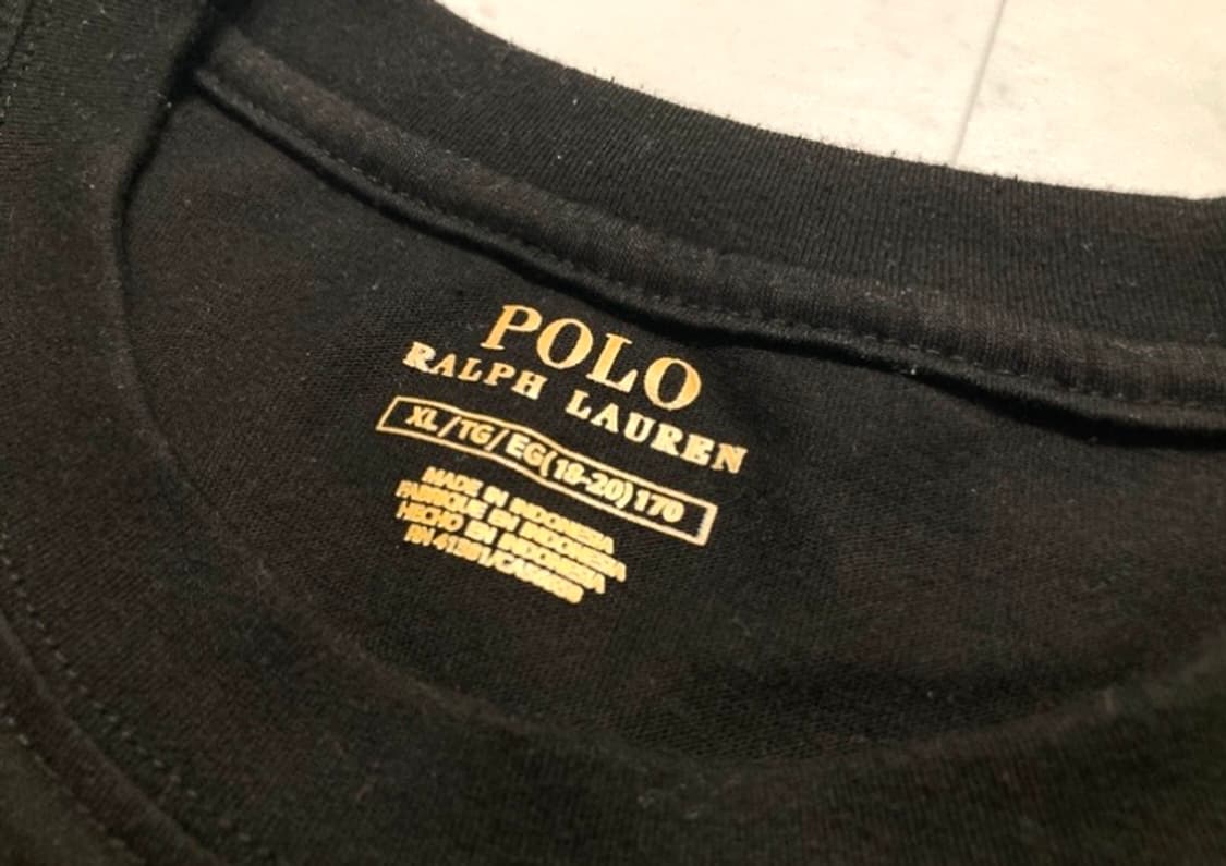(거의 새것)폴로 신형 기본 로고 반팔티 100-105 XL 상품이미지3
