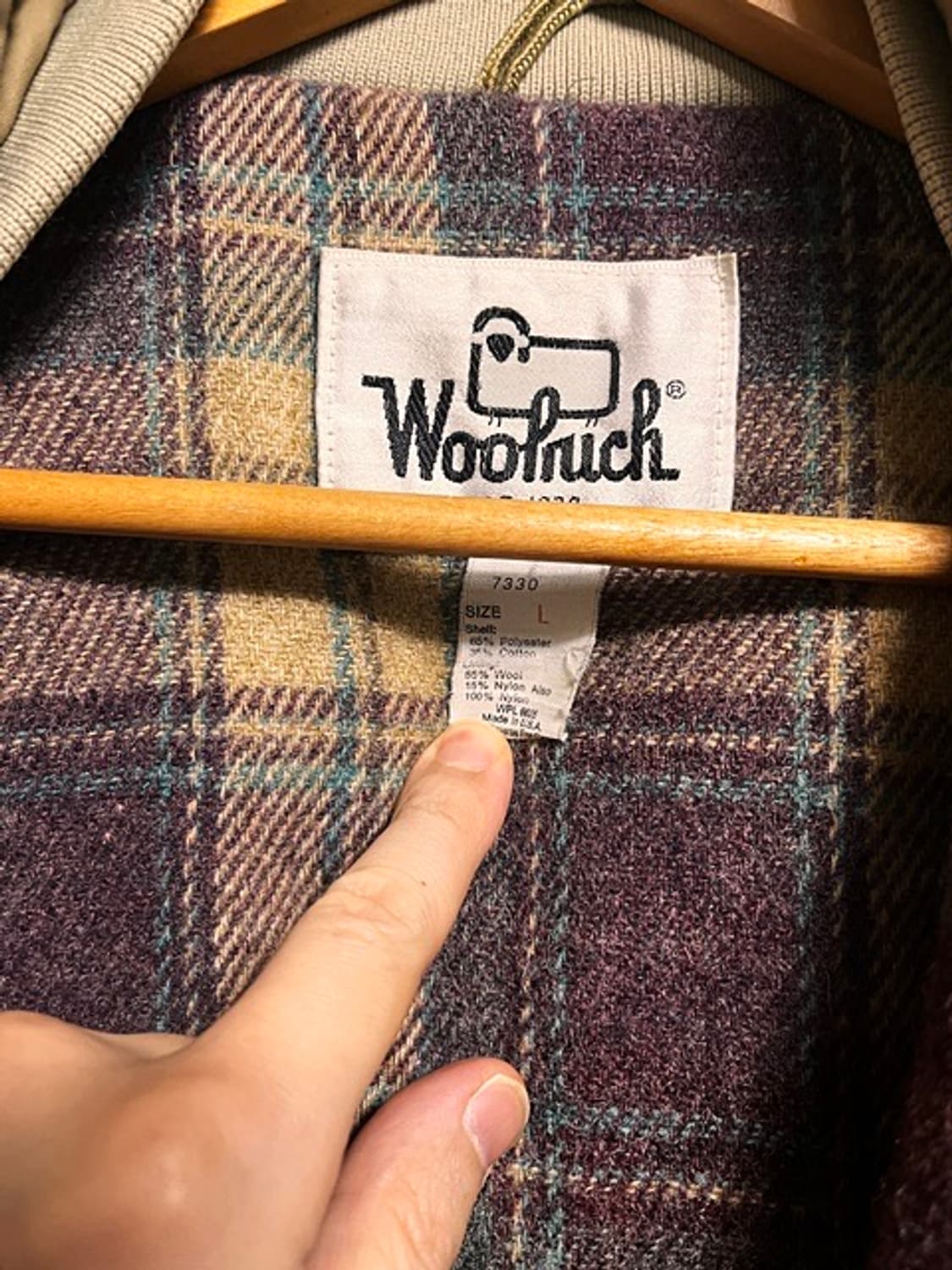 아메리카 빈티지 울리치 마운틴 파카 L 워크자켓 후드자켓 상품이미지2