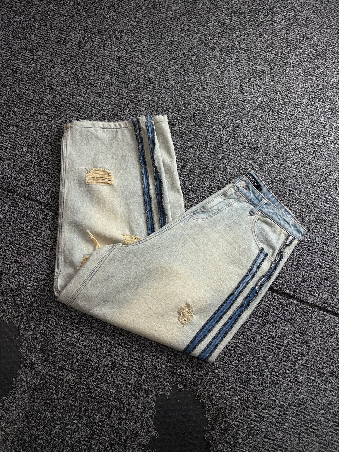 플레이버리즘 인사이드 아웃 와이드 데님 팬츠 3755 상품이미지1